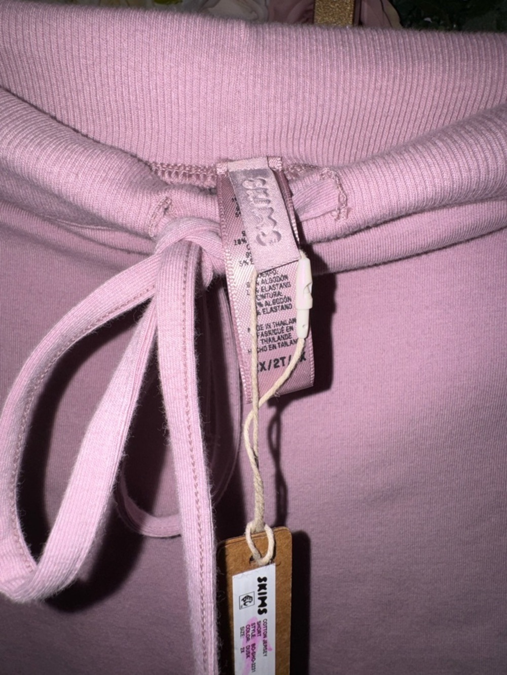 SKIMS Cotton Jersey Short in Dusk NWT - Picture 6 of 7